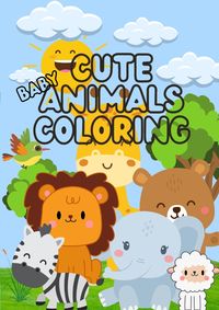 Produktbild: Cute Baby Animals Coloring Book