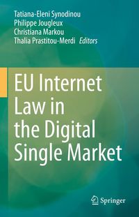 Produktbild: EU Internet Law in the Digital Single Market