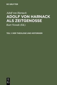 Produktbild: Adolf von Harnack als Zeitgenosse