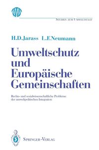 Produktbild: Umweltschutz und Europ&auml;ische Gemeinschaften