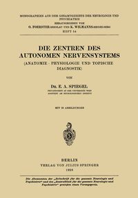 Produktbild: Die Zentren des autonomen Nervensystems