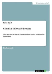 Produktbild: Goffman: Interaktionsrituale