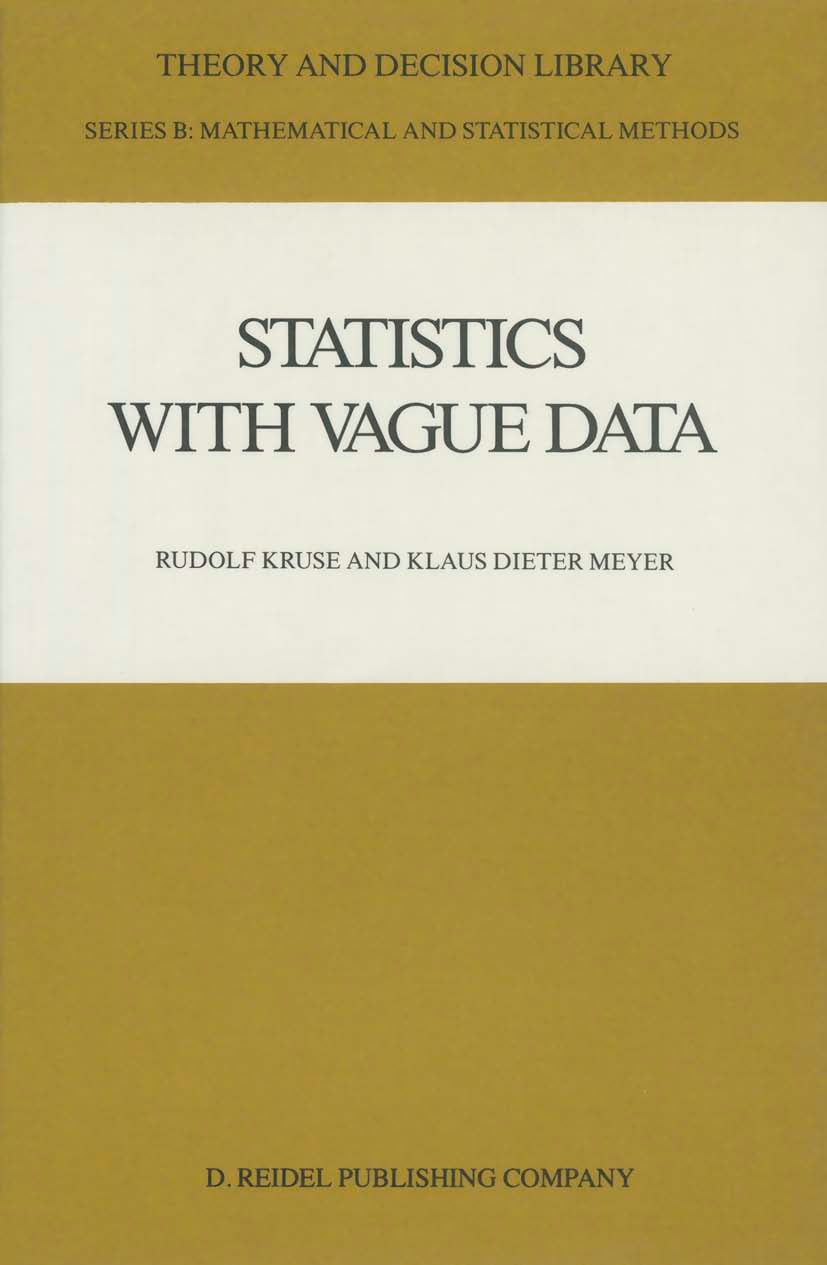 Produktbild: Statistics with Vague Data