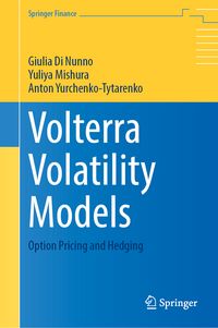 Produktbild: Volterra Volatility Models