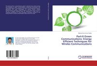 Produktbild: Part-II Green Communications: Energy Efficient Techniques for Wireless Communications