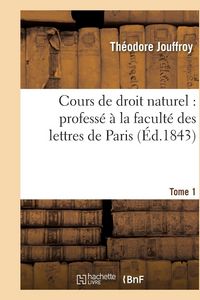 Produktbild: Cours de droit naturel