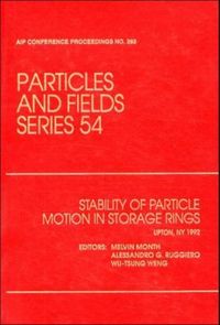 Produktbild: Stability of Particle Motion in Storage Rings: Proceedings of the Workshop Held in Upton, NY, October 1992