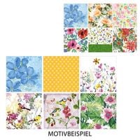 Produktbild: Idena Servietten Blumen 33x33cm sortiert