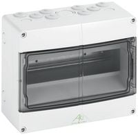 Produktbild: Spelsberg 73641201 Aki 12 Kleinverteiler Aufputz Anzahl Teilungen = 12 Anzahl Reihen = 1 Inhalt 1 St.