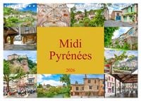Produktbild: Midi-Pyr&eacute;n&eacute;es (Wandkalender 2026 DIN A4 quer), CALVENDO Monatskalender