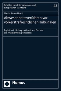 Produktbild: Abwesenheitsverfahren vor v&ouml;lkerstrafrechtlichen Tribunalen