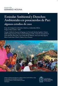 Produktbild: Est&aacute;ndar ambiental y derechos ambientales en posacuerdos de paz : algunos estudios de caso