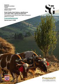Produktbild: Draft Cattle: their history, significance and value with a global perspective