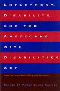 Produktbild: Employment, Disability, and the Americans with Disabilities ACT