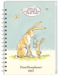 Produktbild: Wei&szlig;t du eigentlich, wie lieb ich dich hab? Familienplaner-Buch A5 2027