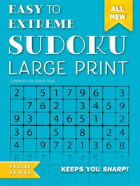 Produktbild: Easy to Extreme Sudoku Large Print (Blue)
