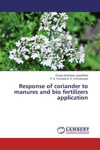Produktbild: Response of coriander to manures and bio fertilizers application