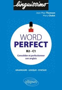 Produktbild: Word perfect - Consolider et perfectionner son anglais - B2-C1