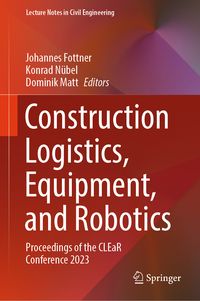 Produktbild: Construction Logistics, Equipment, and Robotics