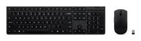 Produktbild: Lenovo Kabellos Tastatur, Maus-Set Deutsch, QWERTZ Schwarz