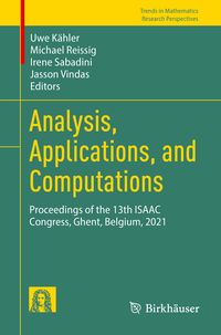 Produktbild: Analysis, Applications, and Computations