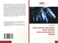 Produktbild: D&Eacute;TECTION DU PAPILLOMA VIRUS HUMAIN DANS LA MALADIE DE BOWEN