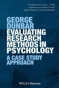 Produktbild: Evaluating Research Methods in Psychology