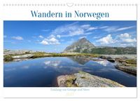 Produktbild: Wandern in Norwegen - Einklang von Gebirge und Meer (Wandkalender 2027 DIN A3 quer), CALVENDO Monatskalender