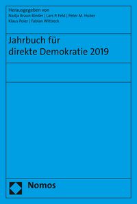 Produktbild: Jahrbuch f&uuml;r direkte Demokratie 2019