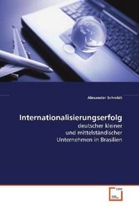 Produktbild: Schmidt Alexander: Internationalisierungserfolg