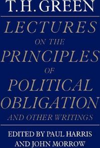 Produktbild: Lectures on the Principles of Political Obligation and Other Writings