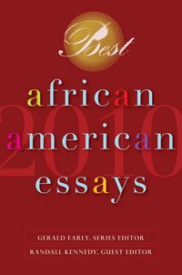 Produktbild: Best African American Essays 2010