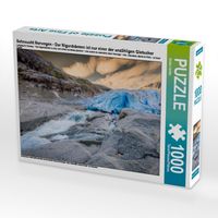 Produktbild: CALVENDO Puzzle Sehnsucht Norwegen - Der Nigardsbreen ist nur einer der unz&auml;hligen Gletscher | 1000 Teile Lege-Gr&ouml;&szlig;e 64x48cm Foto-Puzzle f&uuml;r gl&uuml;ckliche Stunden