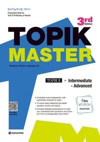 Produktbild: TOPIK MASTER Final - TOPIK II Intermediate Advanced