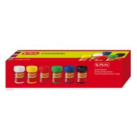 Produktbild: Herlitz Schulmalfarbe 6 T&ouml;pfe je 25 ml