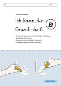Produktbild: Ich kann die Grundschrift Teil B - &Uuml;bungsheft