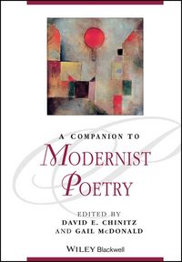Produktbild: A Companion to Modernist Poetry