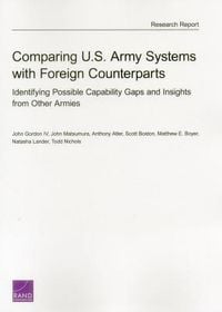 Produktbild: Comparing U.S. Army Systems with Foreign Counterparts