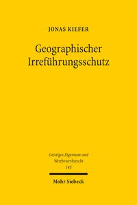 Produktbild: Geographischer Irref&uuml;hrungsschutz
