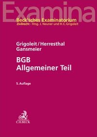 Produktbild: BGB Allgemeiner Teil