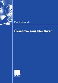 Produktbild: &Ouml;konomie sensibler G&uuml;ter