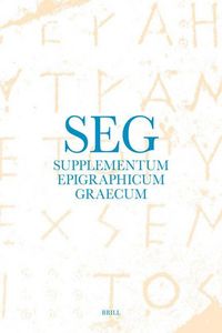 Produktbild: Supplementum Epigraphicum Graecum, Volume LXVIII (2018)