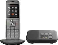 Produktbild: Gigaset CL660A + Box 200 DECT/GAP Schnurloses Telefon analog Anrufbeantworter Anthrazit