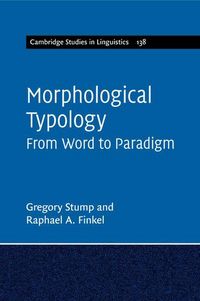Produktbild: Morphological Typology