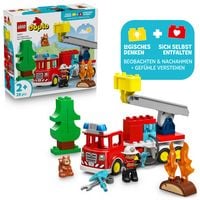 Produktbild: LEGO DUPLO Town 10473 L&ouml;schauto mit Schlauch und Feuerwehrmann, Spielset