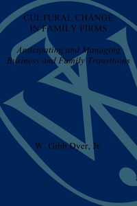 Produktbild: Cultural Change in Family Firms