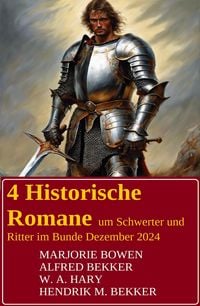 Produktbild: 4 Historische Romane um Schwerter und Ritter im Bundle Dezember 2024