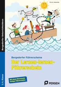 Produktbild: Der Lernen-lernen-F&uuml;hrerschein - 3./4. Klasse