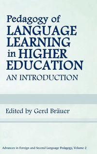 Produktbild: Pedagogy of Language Learning in Higher Education