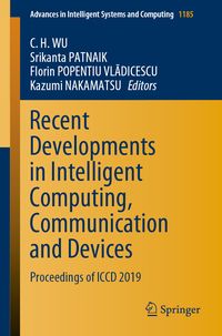 Produktbild: Recent Developments in Intelligent Computing, Communication and Devices